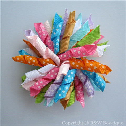 Butterfly Blossoms Korker Hair Bow