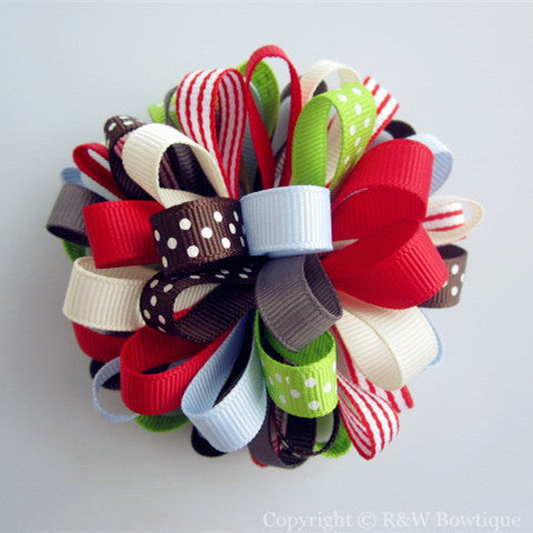 Holiday Favorites Loopy Hair Bow