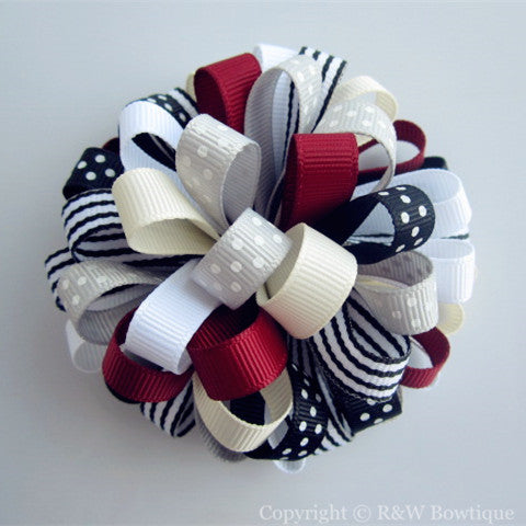 Holiday Gifts Loopy Hair Bow