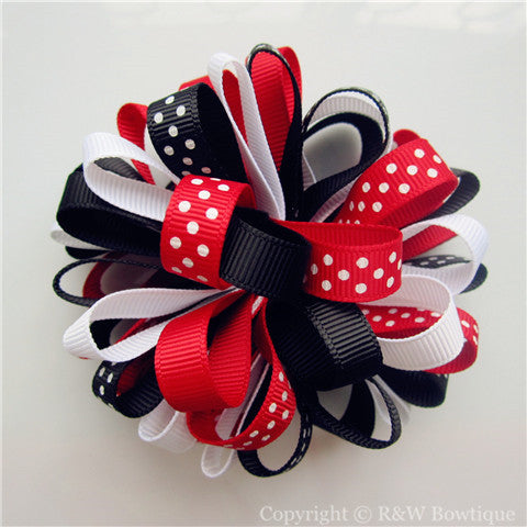 Holiday Traditions Loopy Hair Bow