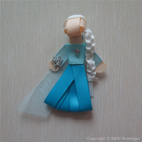 Frozen Elsa #A Sculptured Hair Clip