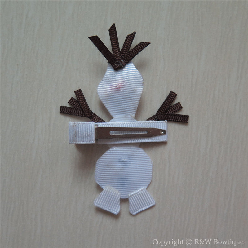 Frozen Olaf #A Sculptured Hair Clip