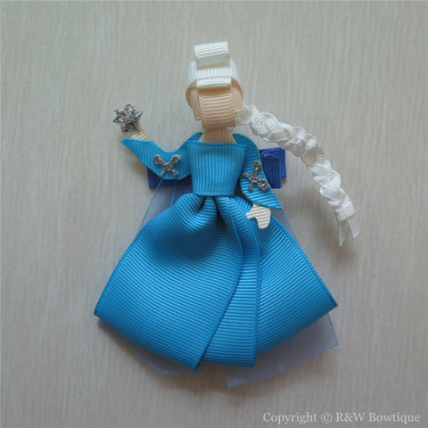 Frozen Elsa #B Sculptured Hair Clip