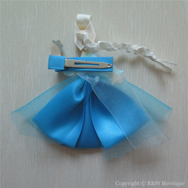 Frozen Elsa #E Sculptured Hair Clip
