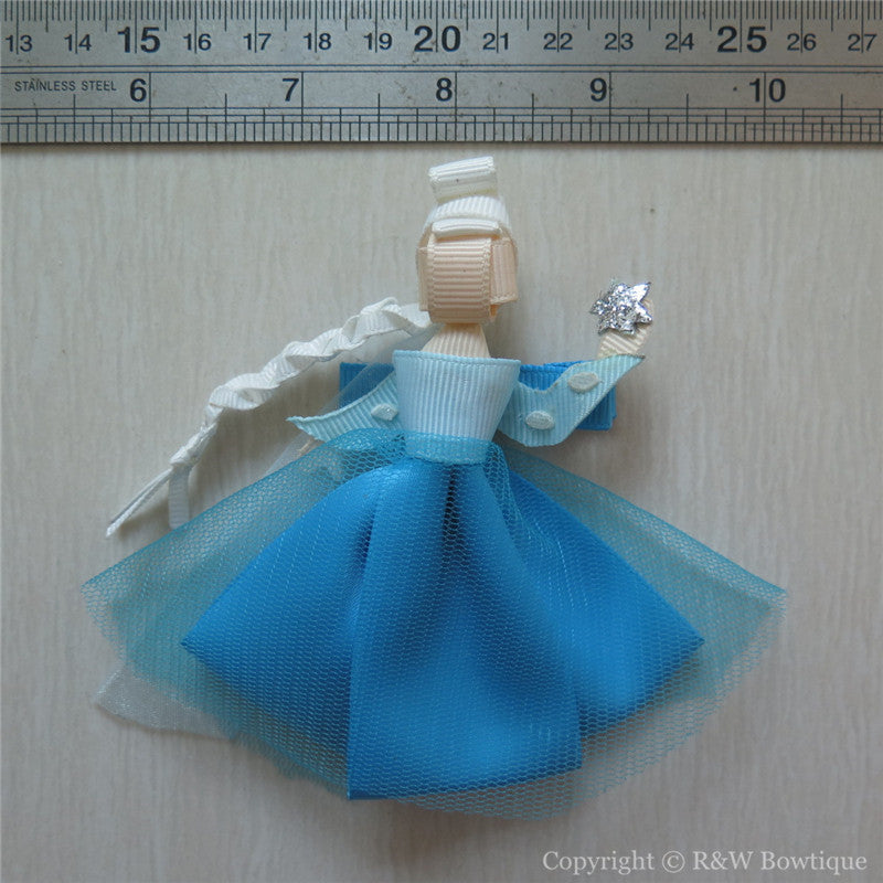 Frozen Elsa #E Sculptured Hair Clip