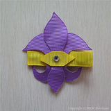 Fluer De Lis Sculptured Hair Clip
