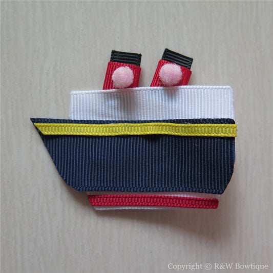 Steamship Sculptured Hair Clip
