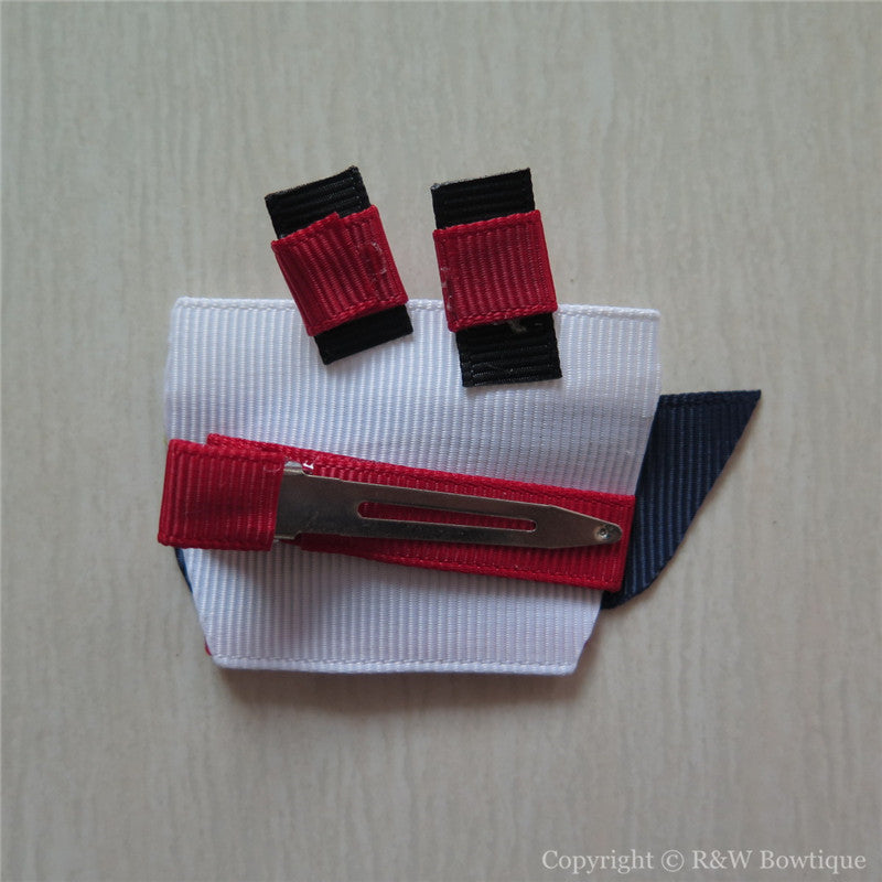 Steamship Sculptured Hair Clip