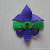 Fluer De Lis Sculptured Hair Clip