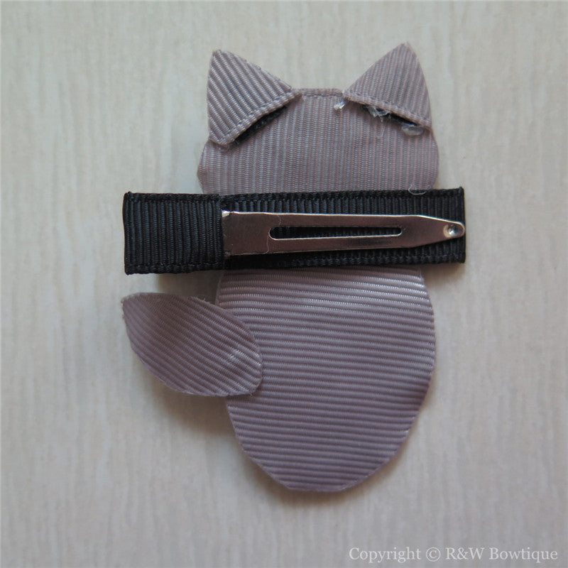 Raccoon Sculptured Hair Clip