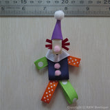 Clown Sculpture Hair Clip