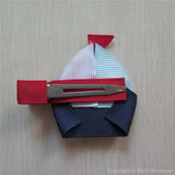 Sailboat #C Sculptured Hair Clip