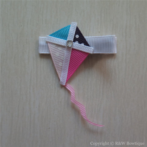 Kite Sculptured Hair Clip 