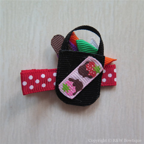 Candy Bag Sculptured Hair Clip