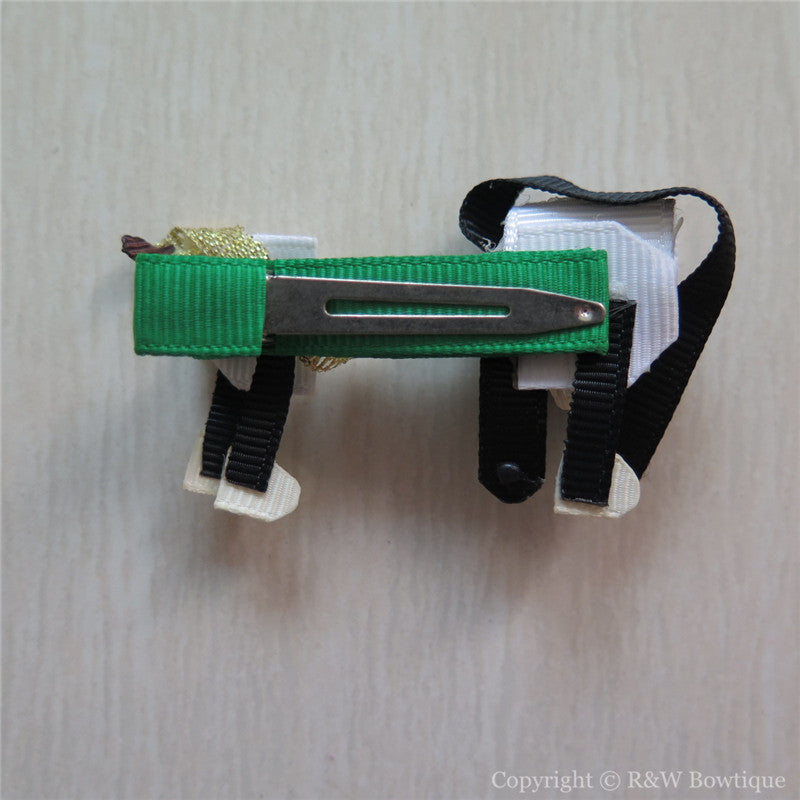 Dachshund #B Sculptured Hair Clip