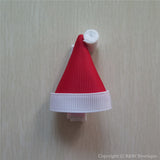 Santa Hat #B Sculptured Hair Clip