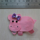 Hippo Sculptured Hair Clip