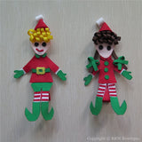 Elf Boy & Girl Sculptured Hair Clip