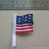 USA Flag Sculptured Hair Clip