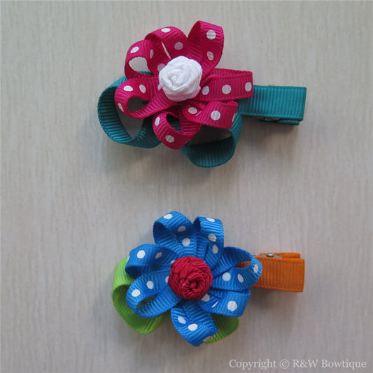 Daisy Flower Sculptured Hair Clip