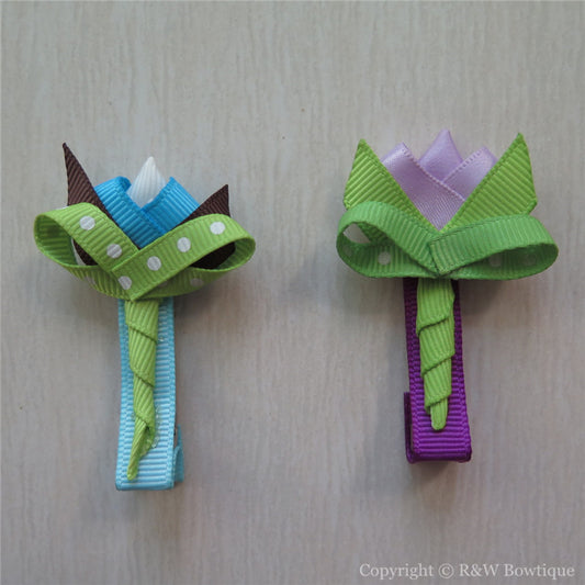 Tulips Sculptured Hair Clip