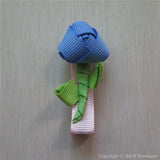 Rosebud Sculptured Hair Clip