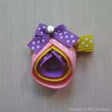 Easter Egg Sculptured Hair Clip