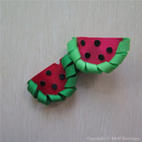 Watermelon #B Sculptured Hair Clip