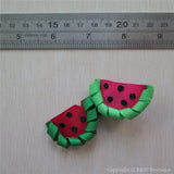 Watermelon #B Sculptured Hair Clip
