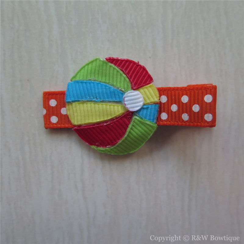 Basketball Sculptured Hair Clip