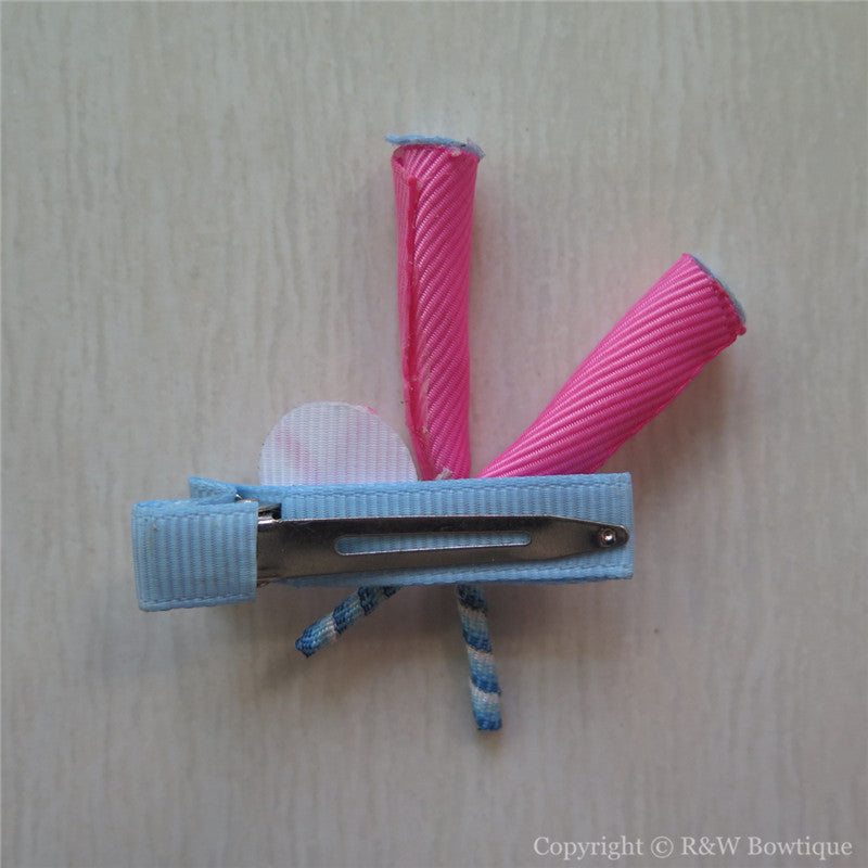 Baseball Sculptured Hair Clip