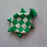 Turtle #B Sculptured Hair Clip