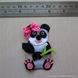 Panda Sculptured Hair Clip