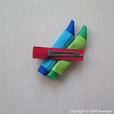 Crayon Sculptured Hair Clip