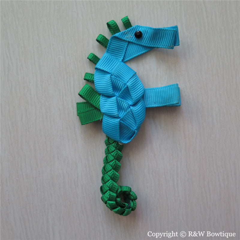 Seahorse Sculptured Hair Clip