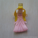 Princess Aurora #B Sculptured Hair Clip