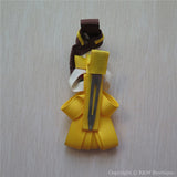 Princess Belle #B Sculptured Hair Clip