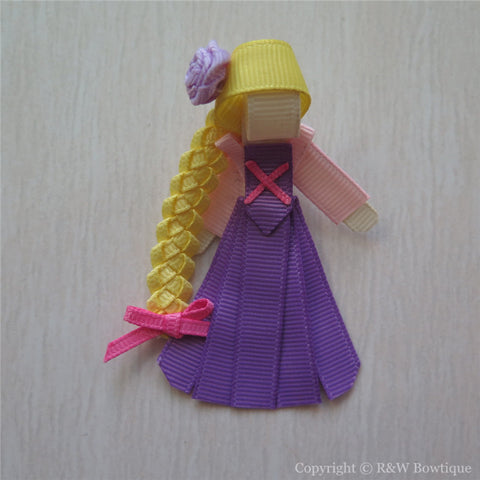 Princess Rapunzel #B Ribbon Sculpture