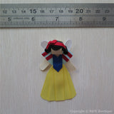 Princess Snow White #B Sculptured Hair Clip