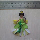 Princess Tiana #B Sculptured Hair Clip