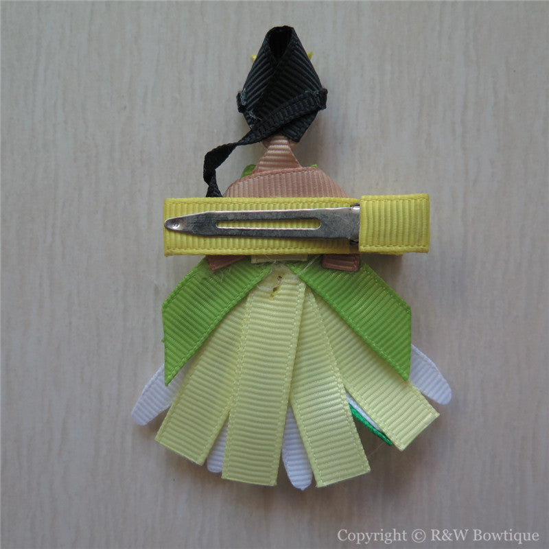 Princess Tiana #B Sculptured Hair Clip