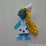 Smurfs Sculptured Hair Clip