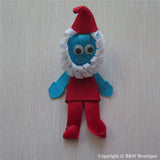 Smurfs Sculptured Hair Clip