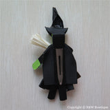 Wicked Witch Sculptured Hair Clip