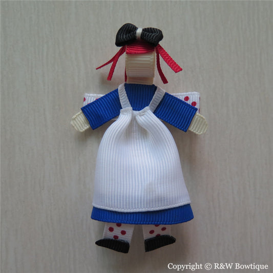 Raggedy Ann Sculptured Hair Clip