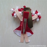 Cheerleader #A Sculptured Hair Clip