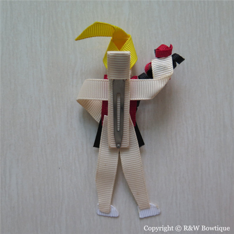 Cheerleader #B Sculptured Hair Clip