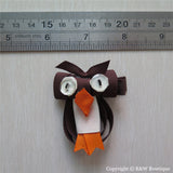 Owl #A Sculptured Hair Clip