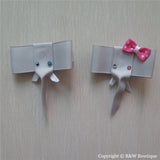 Elephant Sculptured Hair Clip