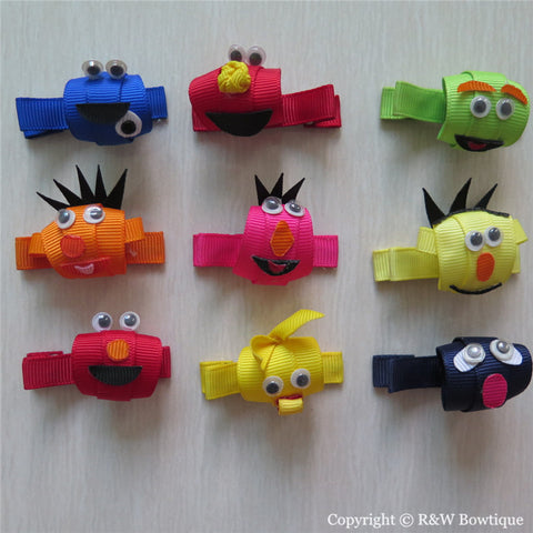 Sesame Street Sculptured Hair Clip